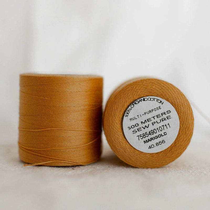 Sewpure Tex 40 | All Purpose Organic Cotton Thread | 20 Colors