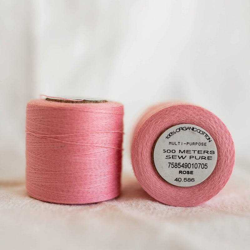 Sewpure Tex 40 | All Purpose Organic Cotton Thread | 20 Colors