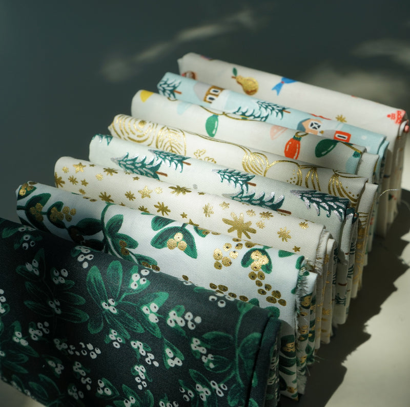 Colette, Cream Metallic | Holiday Classics | Quilting Cotton