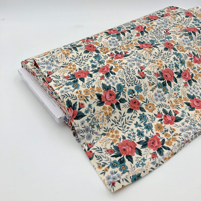 Rose Garden | Flora | Organic Quilting Cotton