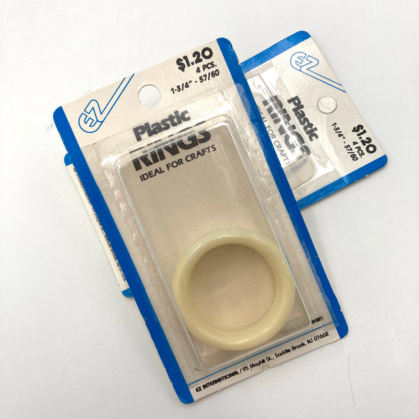 1-3/4" Plastic Rings | Set of 4