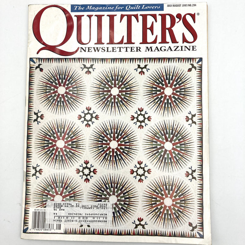 Quilter's Newsletter Magazine | Back Issues 200-299 | Choose Your Favorite