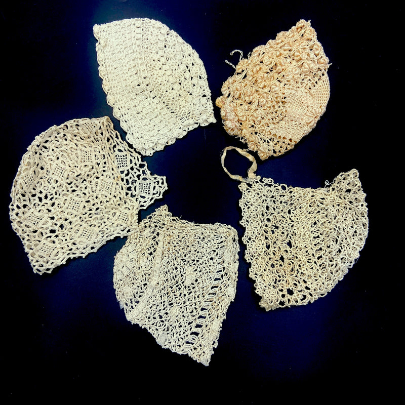 Antique Lace Christening Bonnets | Choose Your Favorite