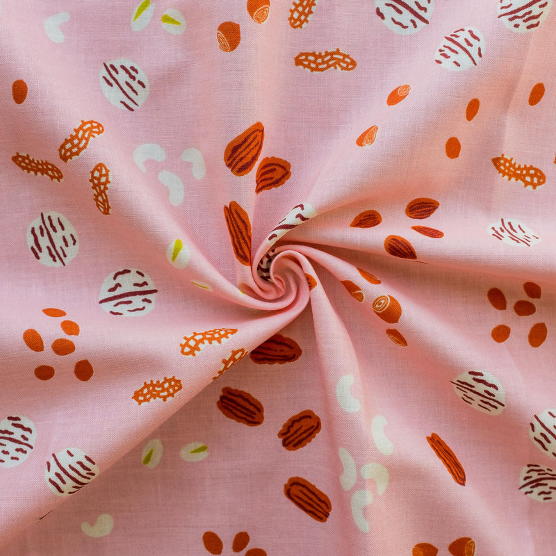 Kims Knuts, Peach | Smol | Quilting Cotton