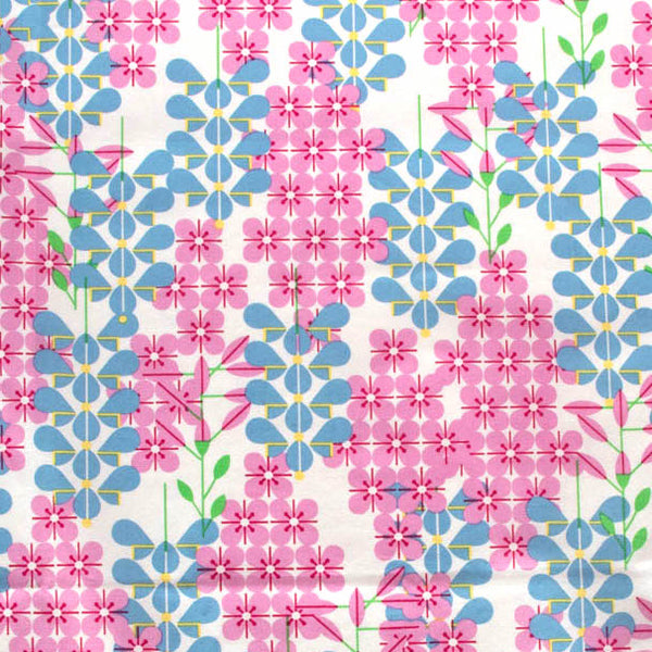 Lupine and Phlox | Alpine Northwest | Organic Quilting Cotton