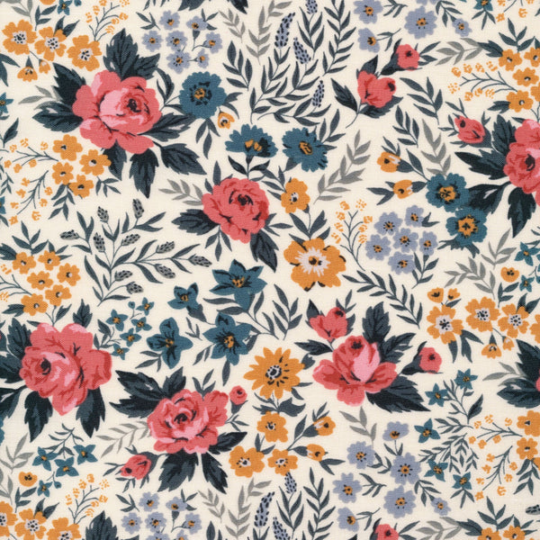 Rose Garden | Flora | Organic Quilting Cotton