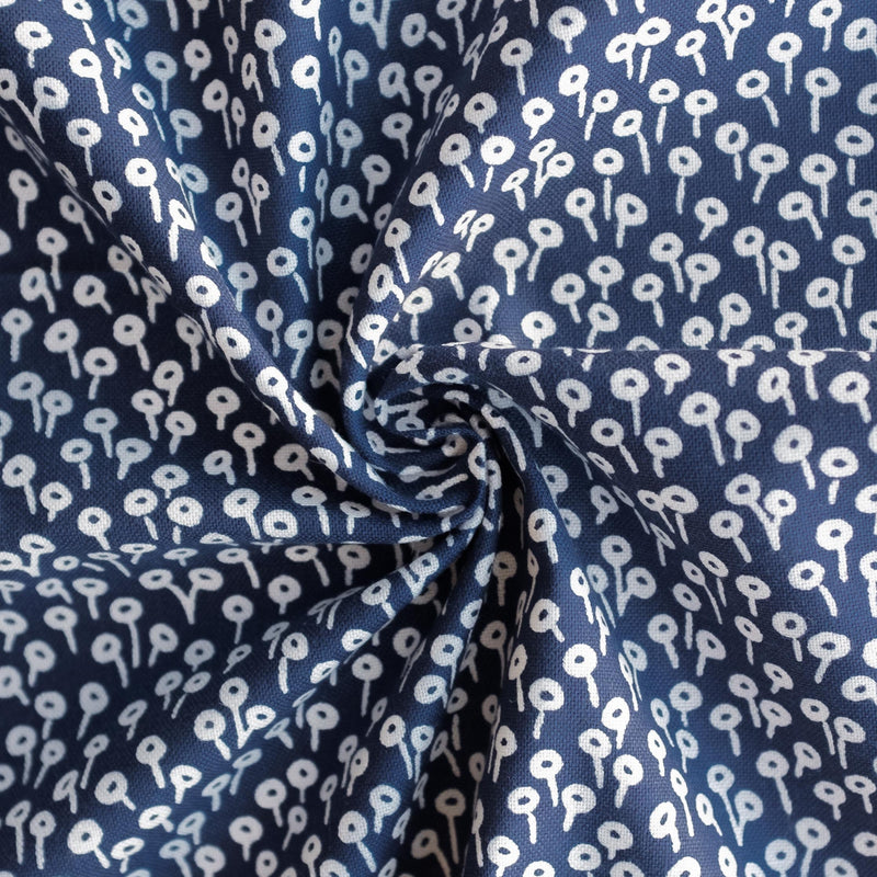 Tapestry Dot, Navy | Rifle Paper Co. Basics | Quilting Cotton