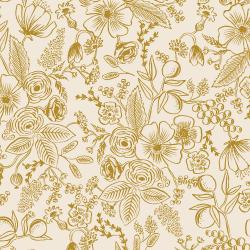 Colette, Cream Metallic | Holiday Classics | Quilting Cotton